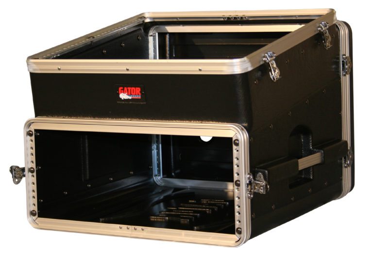 Gator GRC10X4 10U Top 4U Side Console Rack Molded Polyethylene Console Rack 