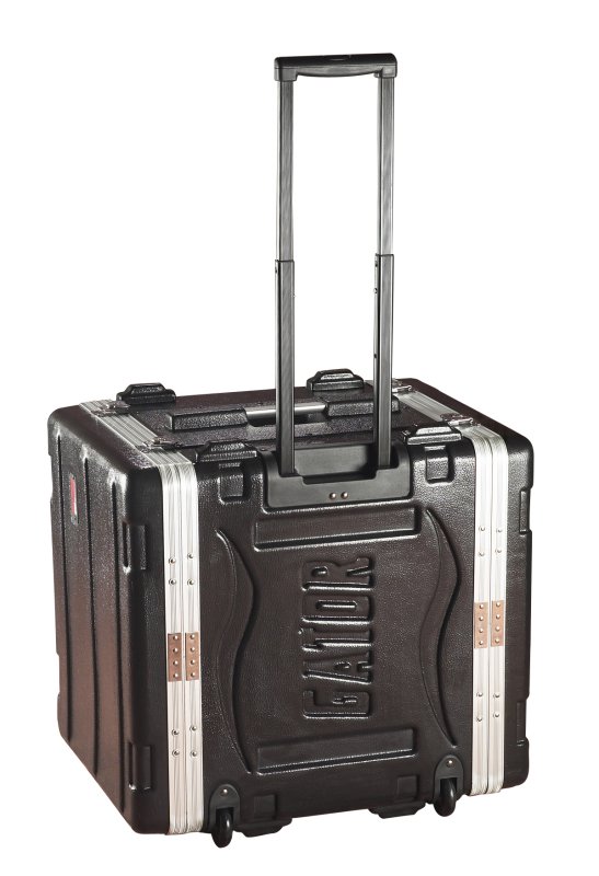 Gator GRR10L 10U Roller Rack 19inch Deep Molded Polyethylene Rack Case 