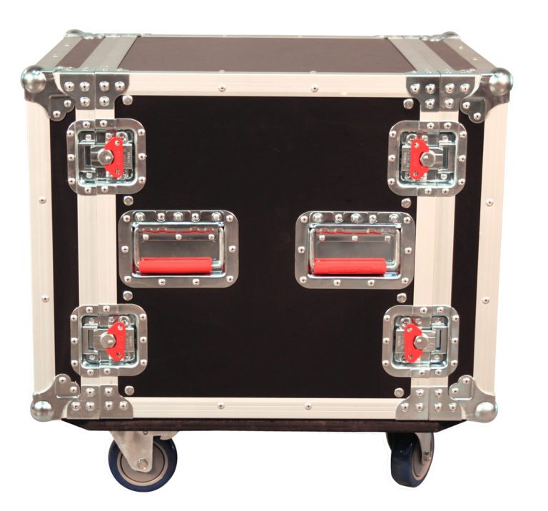 Gator GTOUR-10U-CAST G-Tour Series Fixed Casters Rack Case