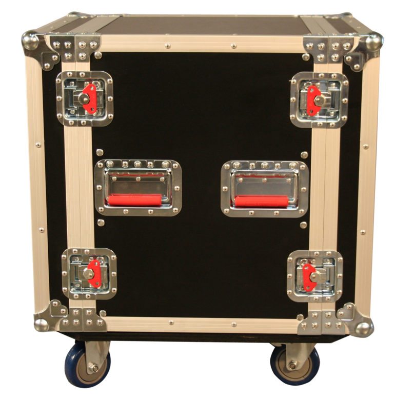 Gator GTOUR-12U-CAST G-Tour Series Fixed Casters Rack Case