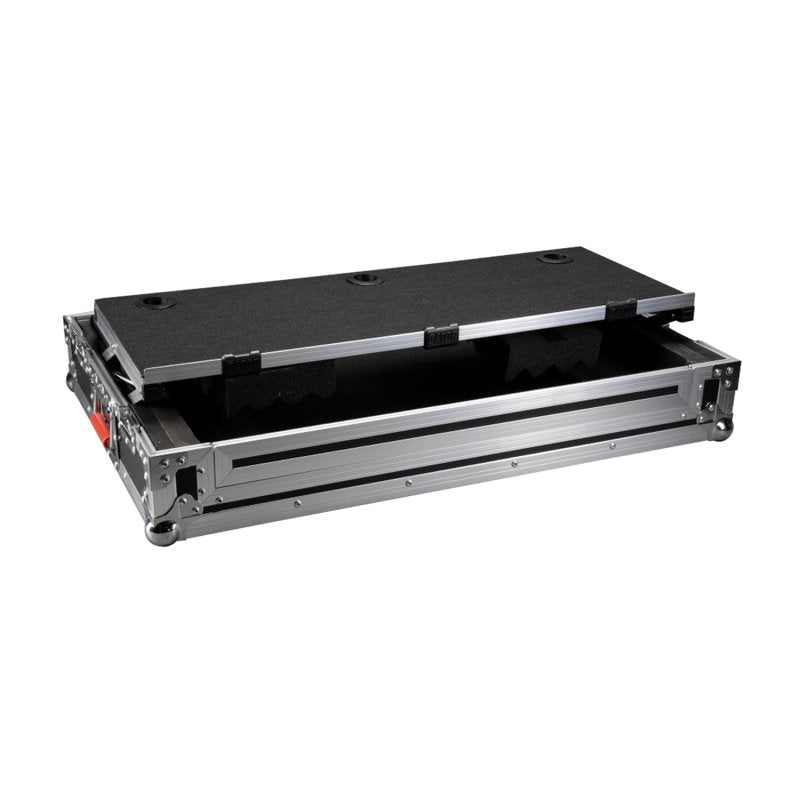 Gator GTOUR-DSPFLX10 GTOUR Flight Case with Platform for Pioneer DDJ-FLX10 DJ Controller, Black