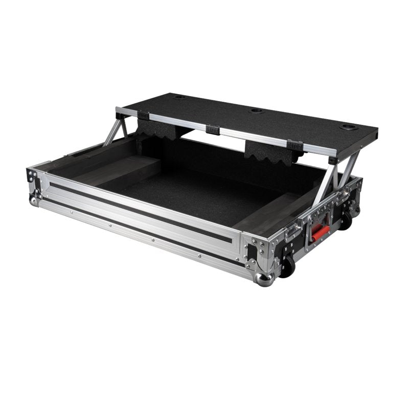 Gator GTOUR-DSPFLX10 GTOUR Flight Case with Platform for Pioneer DDJ-FLX10 DJ Controller, Black