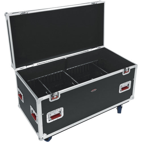 Gator GTOUR-TRK-452212 G-Tour Series 12mm ATA Truck Pack Trunk with Casters and Dividers (45 x 22 x 27") 