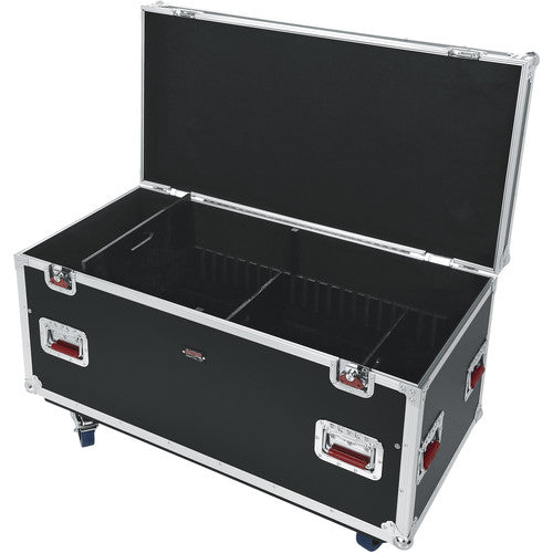 Gator GTOUR-TRK-452212 G-Tour Series 12mm ATA Truck Pack Trunk with Casters and Dividers (45 x 22 x 27")