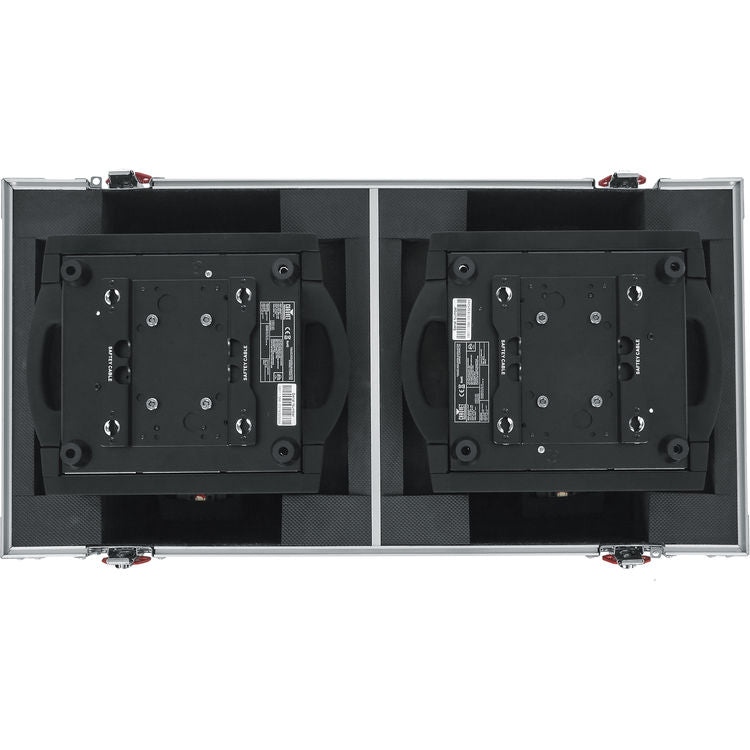 Gator GTOURMH250 G-Tour Flight Case for Two 250-Style Moving Head Lights (Black) 