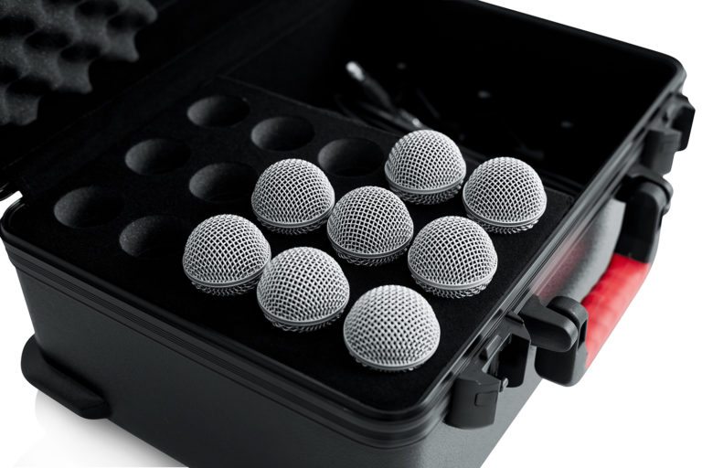 Gator GTSA-MIC15 ATA TSA Microphone Case 
