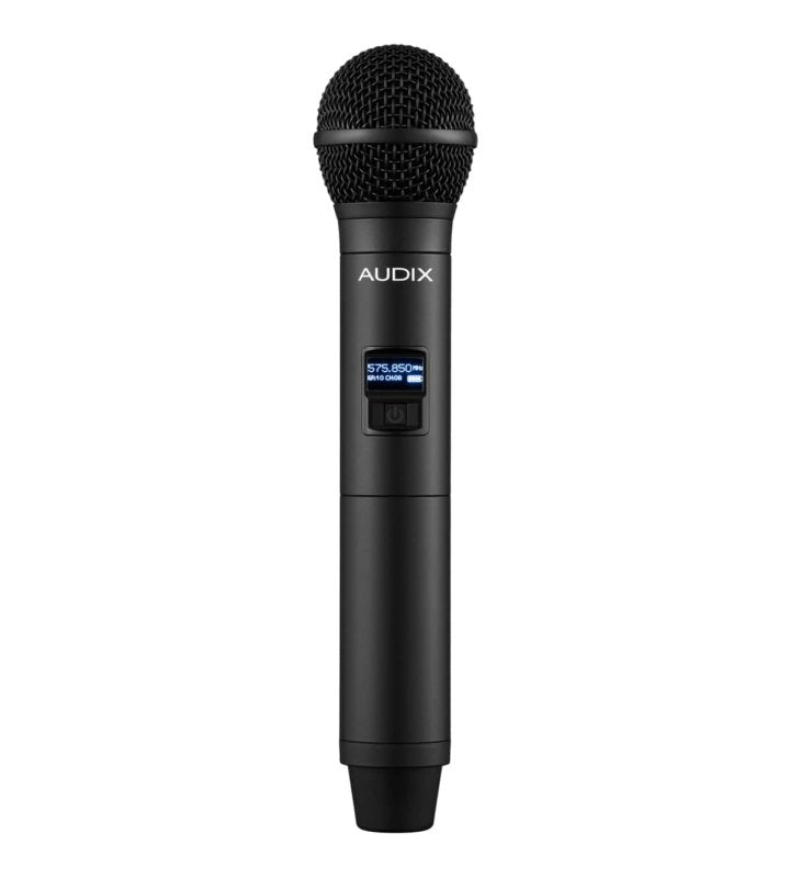 Audix H60OM2 64 MHz Handheld Microphone Transmitter with OM2 Hypercardioid Dynamic Capsule (522 to 586 MHz) 