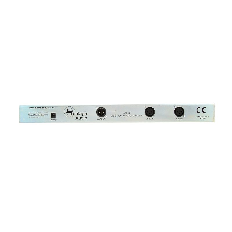 Heritage Audio HA73EQ Mono Elite Series Microphone Preamplifier With EQ