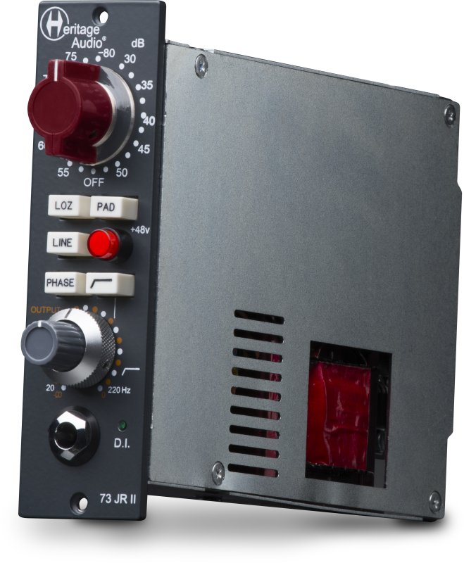 Heritage Audio HA73JR2 '73 Junior API 500 Series Microphone Preamplifier Module