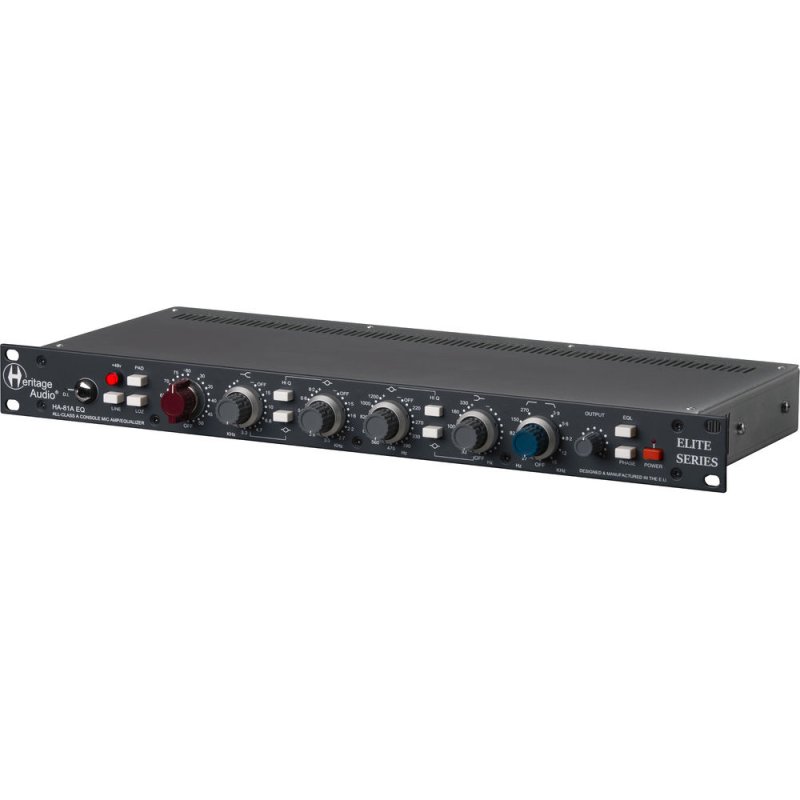 Heritage Audio HA81A Channel Strip with 73-Style Mic Preamp & 81-Style EQ 
