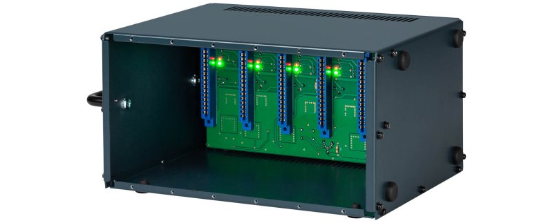 Heritage Audio HAOST6V2 500 Series 6-Slot Rack Cabinet with Power Handling 