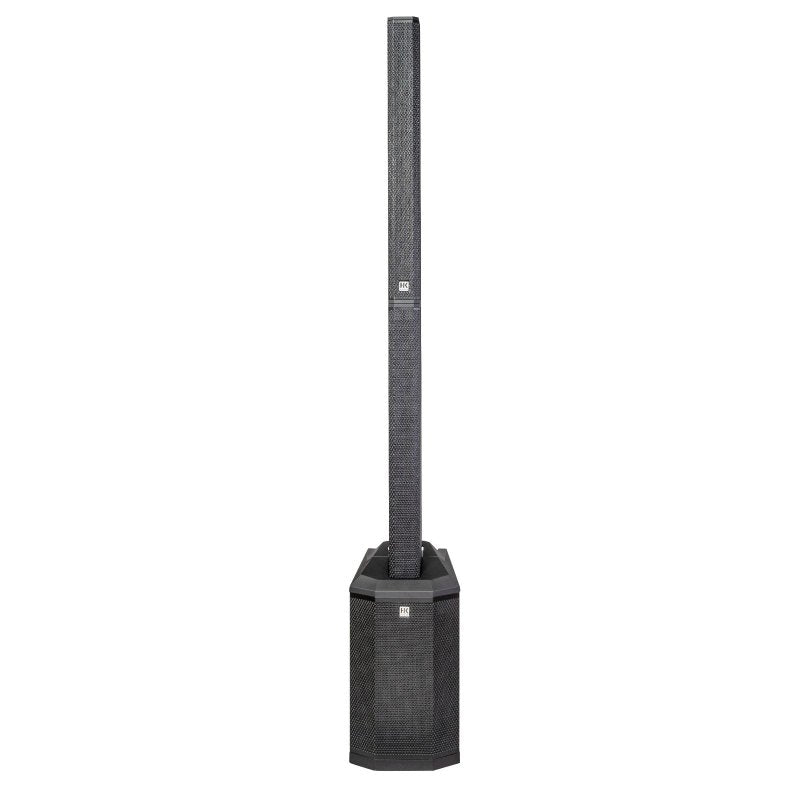 HK Audio HK-POLAR-8-MKII-BLK Compact 2,000W Column PA System with 8" Subwoofer, Bluetooth 5, TWS Stereo & 3-Channel Mixer (Black) 