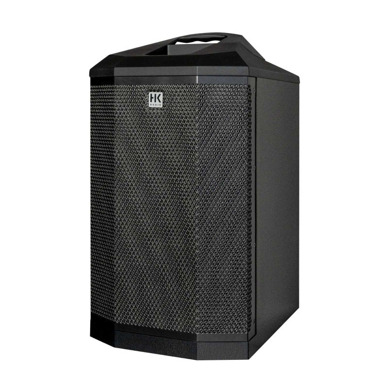 HK Audio HK-POLAR-8-MKII-BLK Compact 2,000W Column PA System with 8" Subwoofer, Bluetooth 5, TWS Stereo & 3-Channel Mixer (Black)