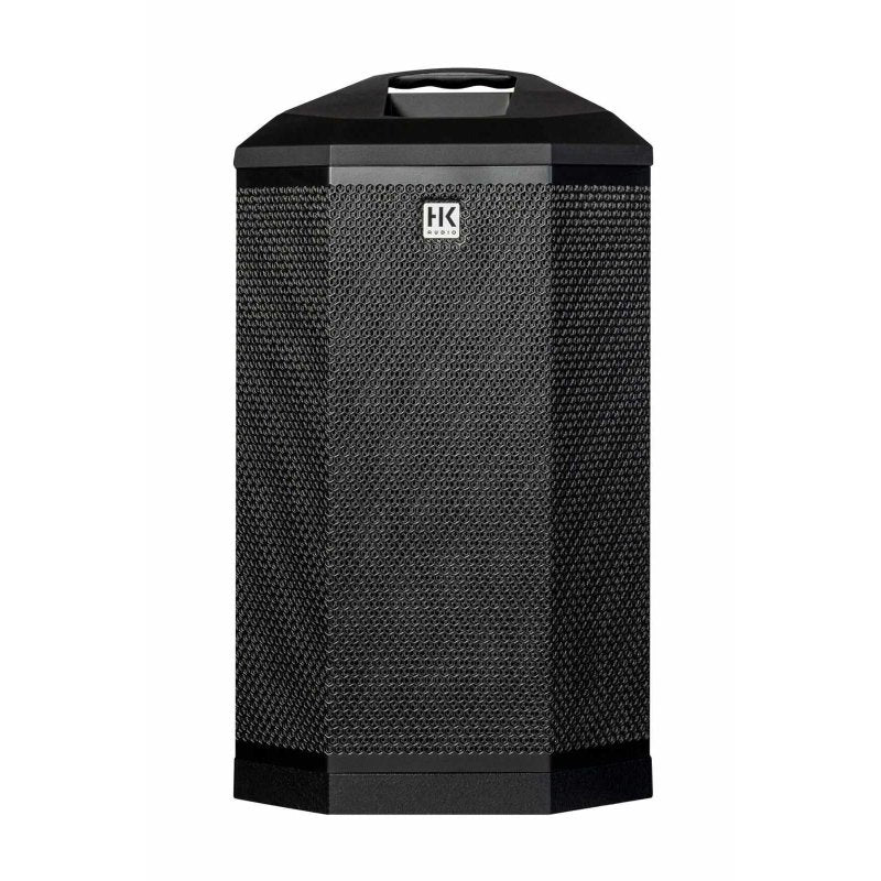 HK Audio HK-POLAR-8-MKII-BLK Compact 2,000W Column PA System with 8" Subwoofer, Bluetooth 5, TWS Stereo & 3-Channel Mixer (Black) 