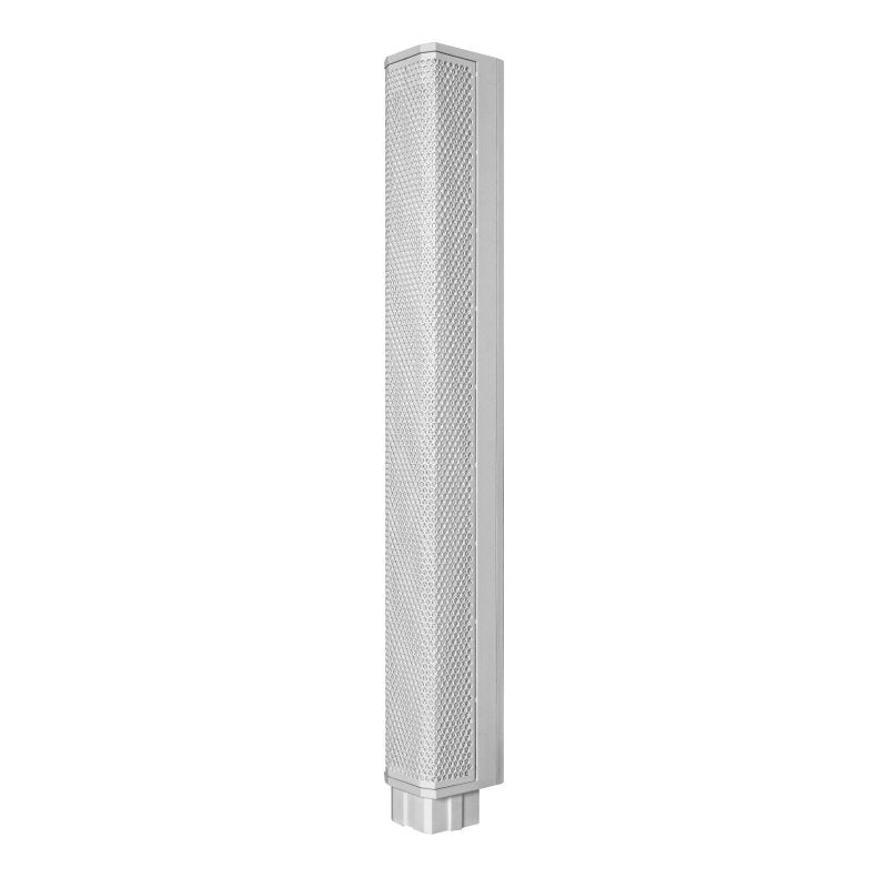 HK Audio HK-POLAR-8-MKII-WHT Compact 2,000W Column PA System with 8" Subwoofer, Bluetooth 5, TWS Stereo & 3-Channel Mixer (White)