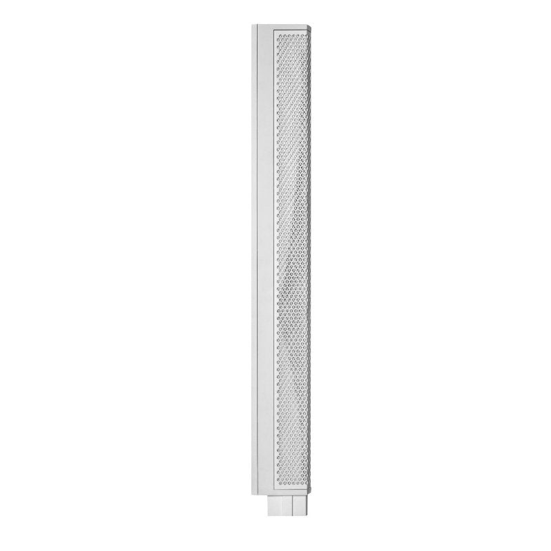 HK Audio HK-POLAR-8-MKII-WHT Compact 2,000W Column PA System with 8" Subwoofer, Bluetooth 5, TWS Stereo & 3-Channel Mixer (White) 