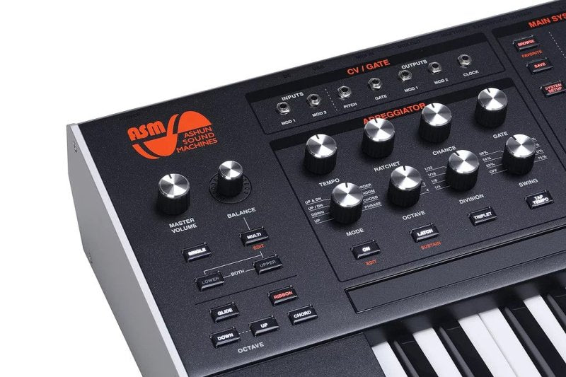 Ashun Sound Machine Hslx 73-Key Hydrasynth Deluxe With Dual Sound Engines & PolyTouch