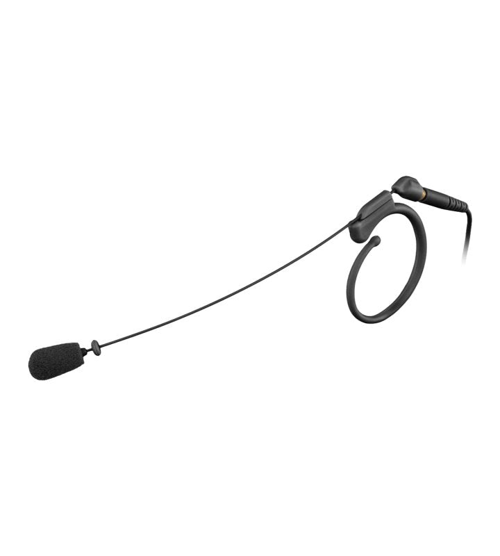 Audix HT7B4P Ultra-lightweight Head-worn Omnidirectional Microphone With 4-Pin Mini-XLR, Black 