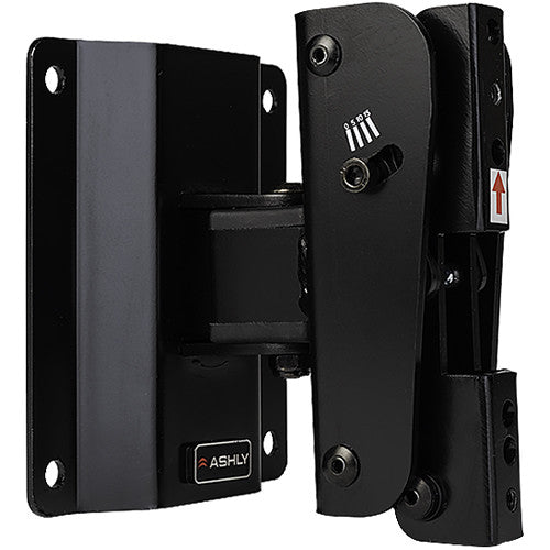 Ashly Is Twmb Single IS Columns Speaker Tilt Wall Mount Single / Dual Speaker, Black