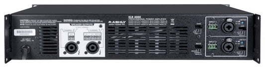 Ashly KLR4000 2-Channel Power Amplifier, 12k Ohm Input Impedance 20Hz-20kHz Frequency