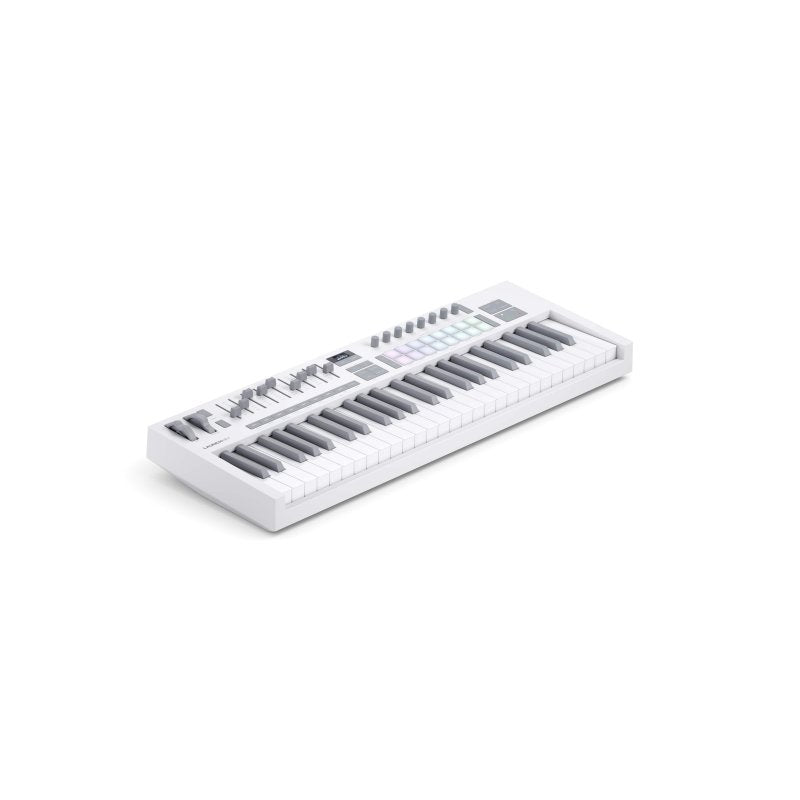 Novation LAUNCHKEY-49-MK4-WH 4th Gen 49-Key MIDI Keyboard, White
