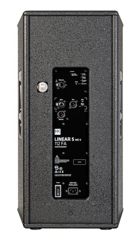 HK Audio LINEAR-5-MK2-112-FA 1200-Watt 12" Full Range Active Speaker 