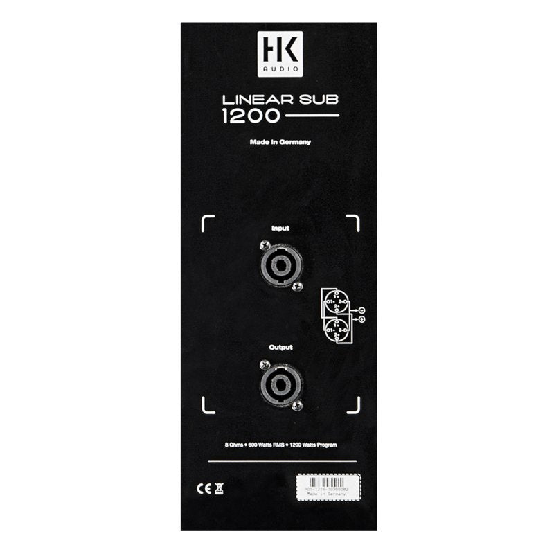 HK Audio LINEAR-SUB-1200-A 1000-Watt 1 x 12" Active Subwoofer 