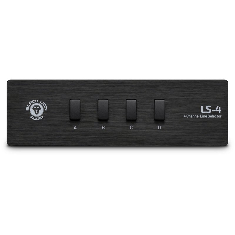 Black Lion Audio LS-4 Passive Mini 2-In / 8-Out Multi-purpose Line Selector 