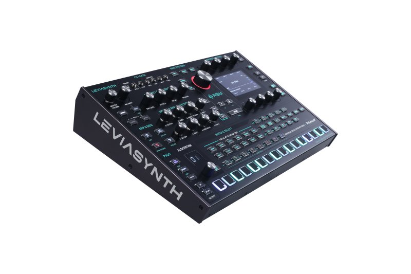 Ashun Sound Machine Lsdr 16-Voice Algorithmic Desktop Synthesizer with Analog Filters 