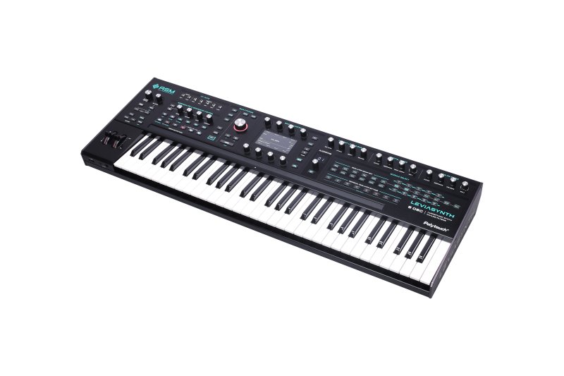 Ashun Sound Machine Lskb 16-Voice Algorithmic Keyboard Synth with Analog Filters 