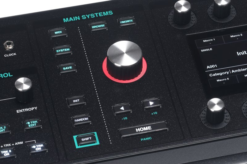 Ashun Sound Machine Lskb 16-Voice Algorithmic Keyboard Synth with Analog Filters 