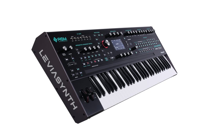 Ashun Sound Machine Lskb 16-Voice Algorithmic Keyboard Synth with Analog Filters 
