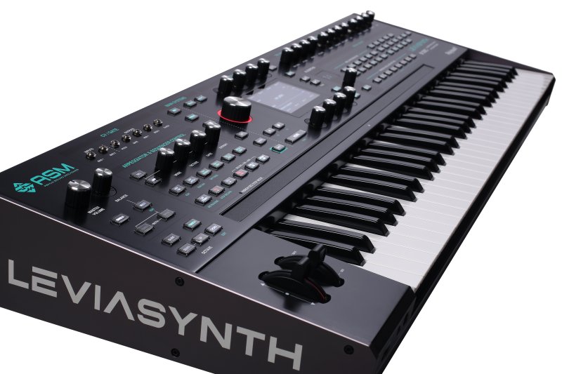 Ashun Sound Machine Lskb 16-Voice Algorithmic Keyboard Synth with Analog Filters 