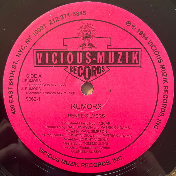 Rumors Renee Silvers
