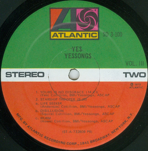 Yessongs Yes