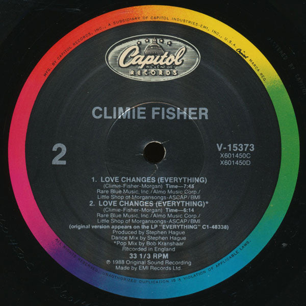 L'amour change (tout) Climie Fisher