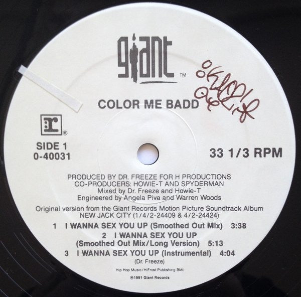 I Wanna Sex You Up Color Me Badd