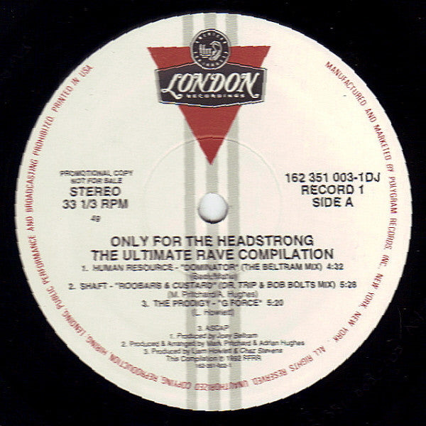 Only For The Headstrong: The Ultimate Rave Compilation | Rectangle Triangle  