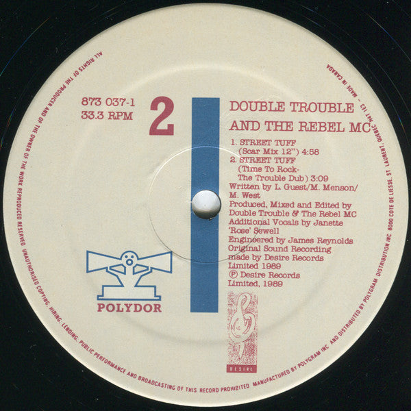 Street Tuff Double Trouble,Rebel MC