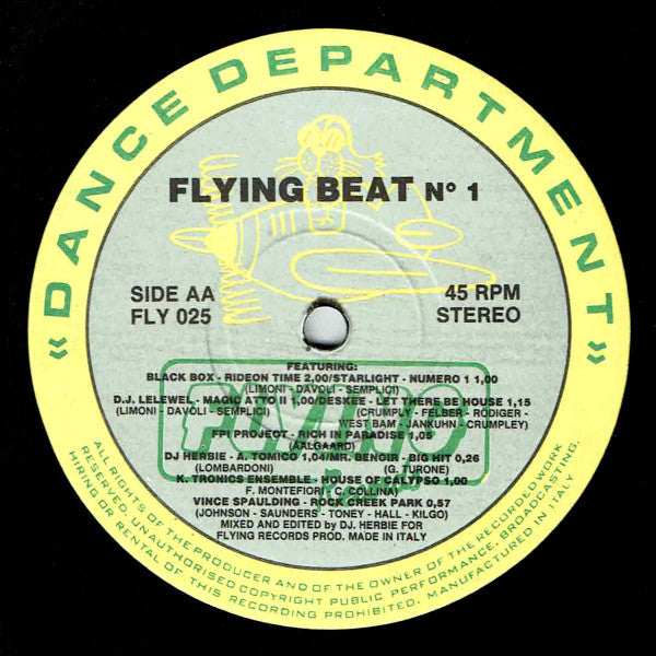 Flying Beat n°1 Divers