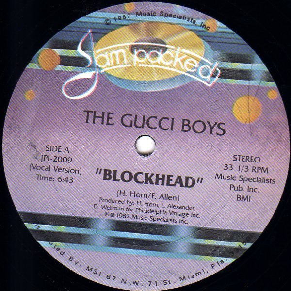 Blockhead The Gucci Boys