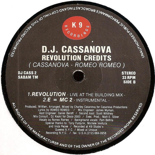 Revolution Credits | Rectangle Triangle  