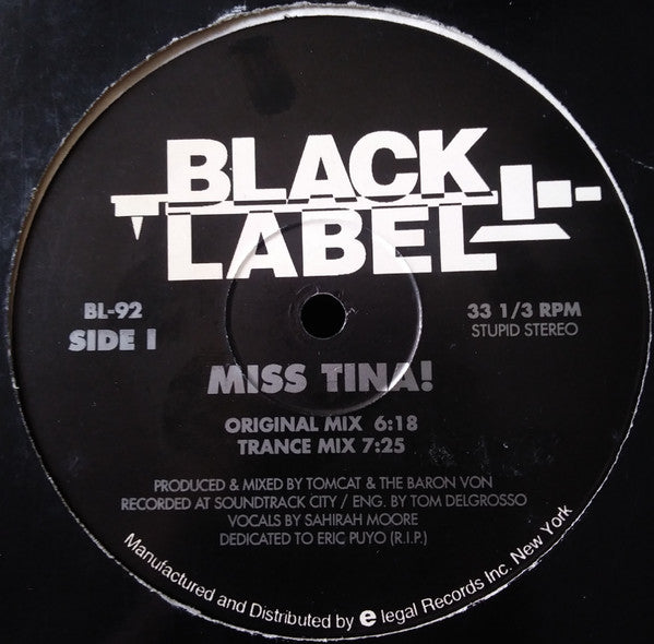 Miss Tina! Miss Tina!