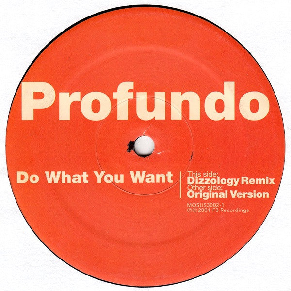 Do What You Want Profundo