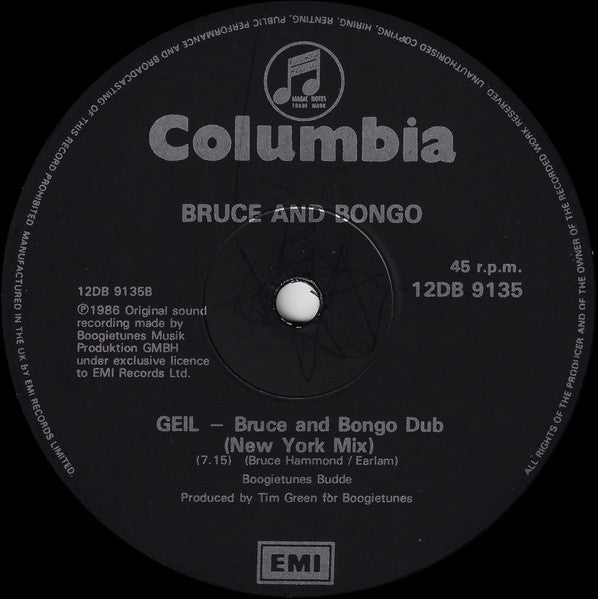 Geil Bruce et Bongo
