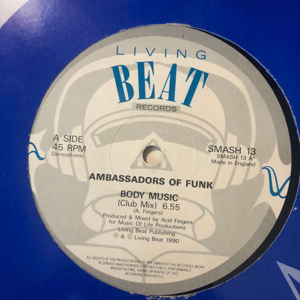 Body Music Ambassadors Of Funk