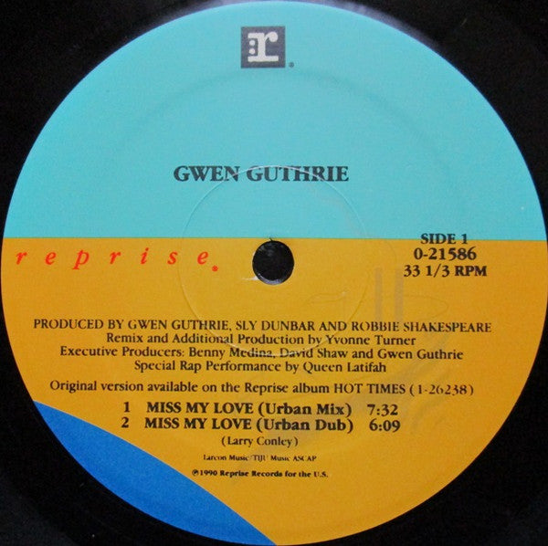 Mademoiselle mon amour Gwen Guthrie