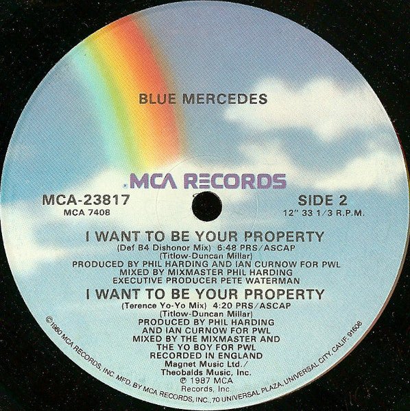 I Want To Be Your Property (DEF B4 Dishonour Mix) | Rectangle Triangle
