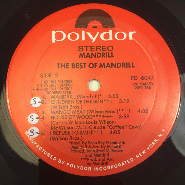 The Best Of Mandrill | Rectangle Triangle  