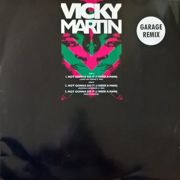 Je ne le ferai pas (j'ai besoin d'un homme) Vicky Martin